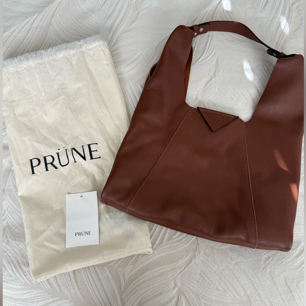 PRUNE All Leather Women's Handbag
